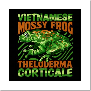 Vietnamese Mossy Frog Posters and Art
